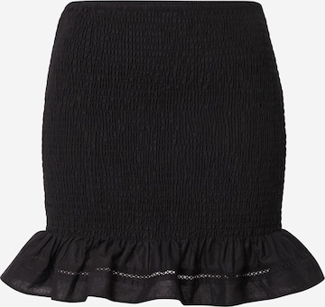 GLAMOROUS - Falda en negro: frente