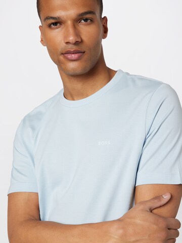 BOSS Black T-Shirt 'Thompson 01' in Blau