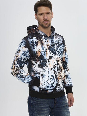 CIPO & BAXX Sweatshirt in Gemengde kleuren: voorkant