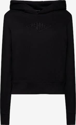 ESPRIT Sweatshirt in Black: front