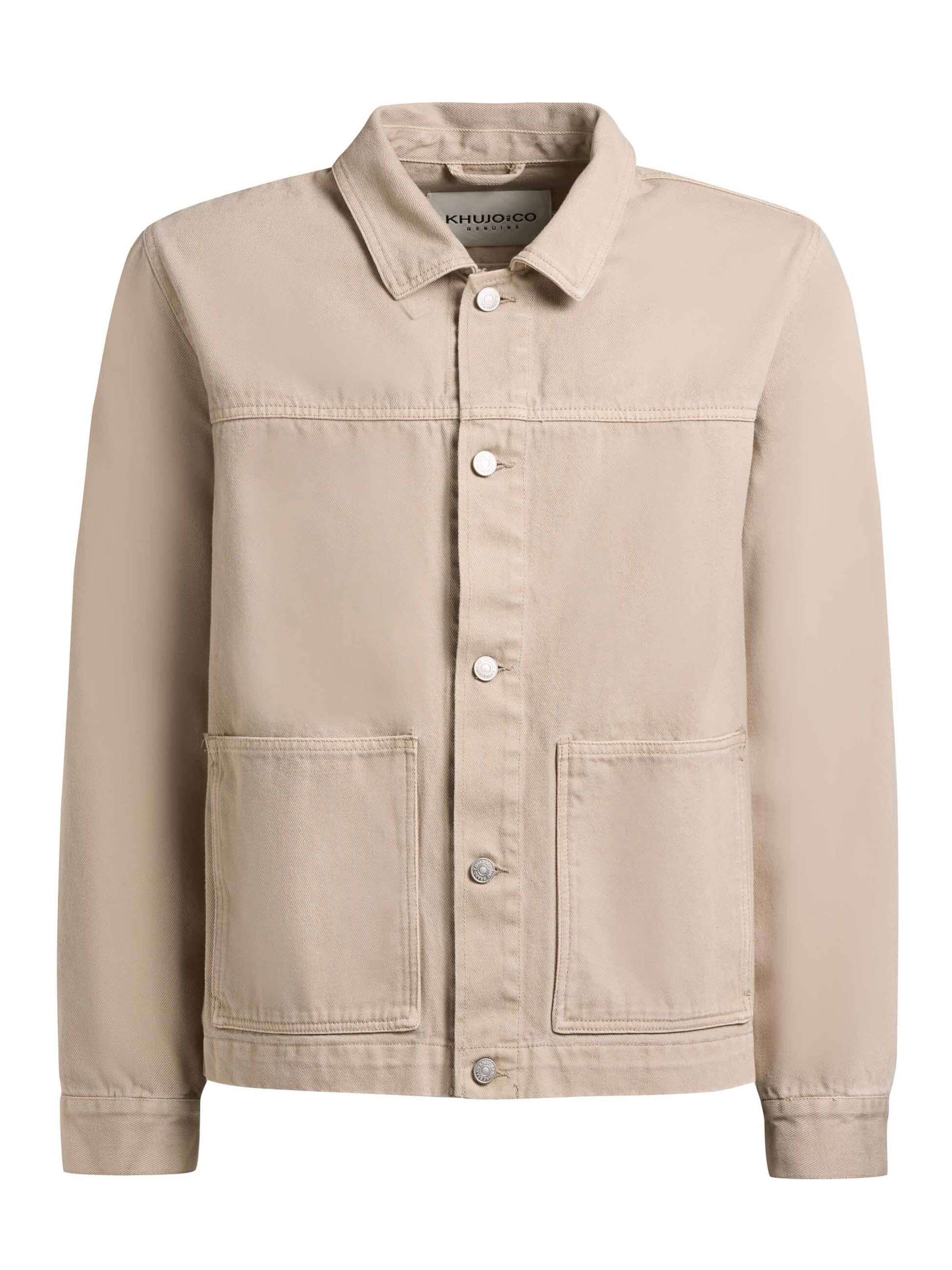 khujo Between-season jacket 'Barto' in Beige: front