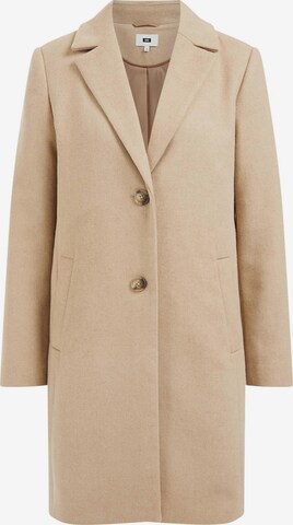 Manteau mi-saison WE Fashion en beige : devant