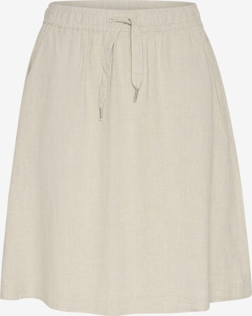InWear Skirt in Beige: front