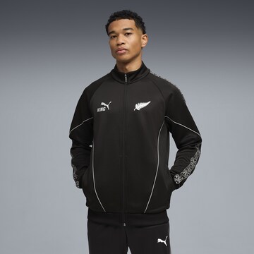 PUMA Sportjas 'King' in Zwart: voorkant