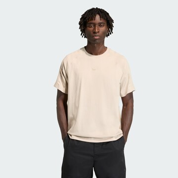 ADIDAS ORIGINALS Shirt 'Premium Essentials' in Beige: front