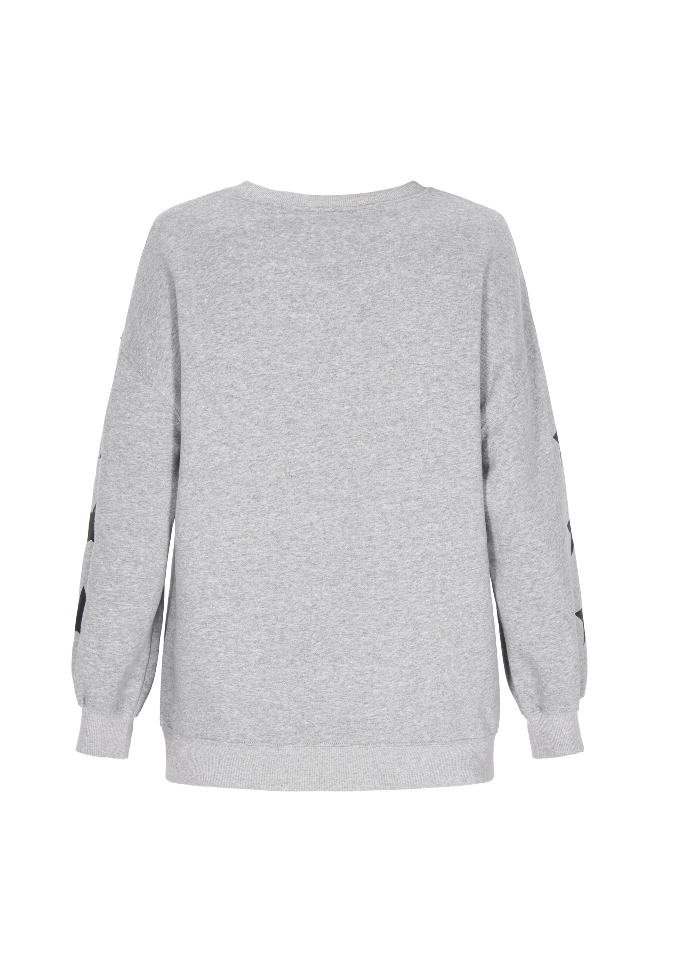 swirly Mikina 'Back To School' – šedá