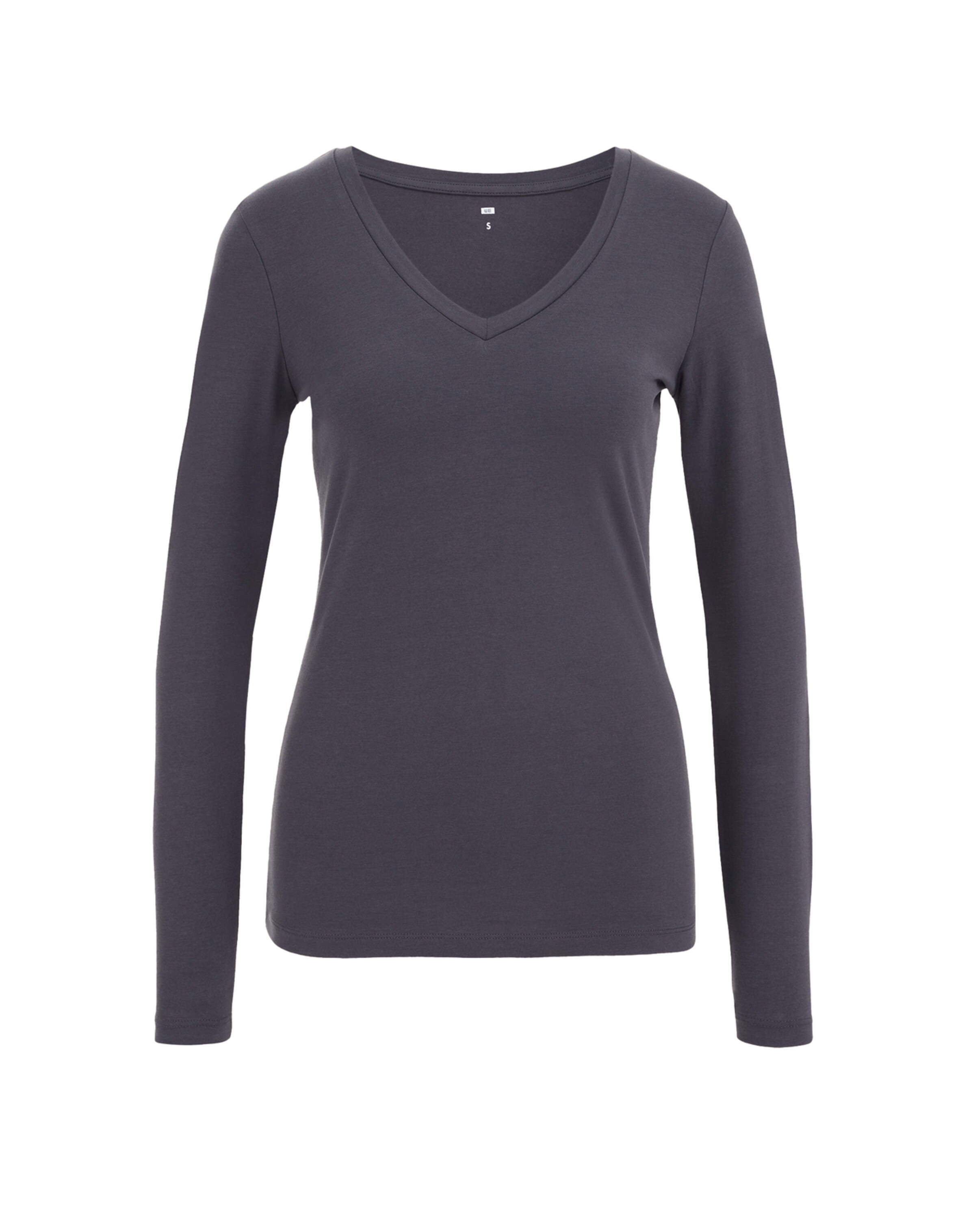 Tricou de la WE Fashion pe gri: față