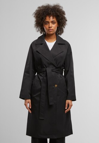 Urban Classics Between-seasons coat in Black