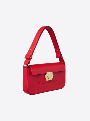 Borsa a mano di AKARDO in rosso