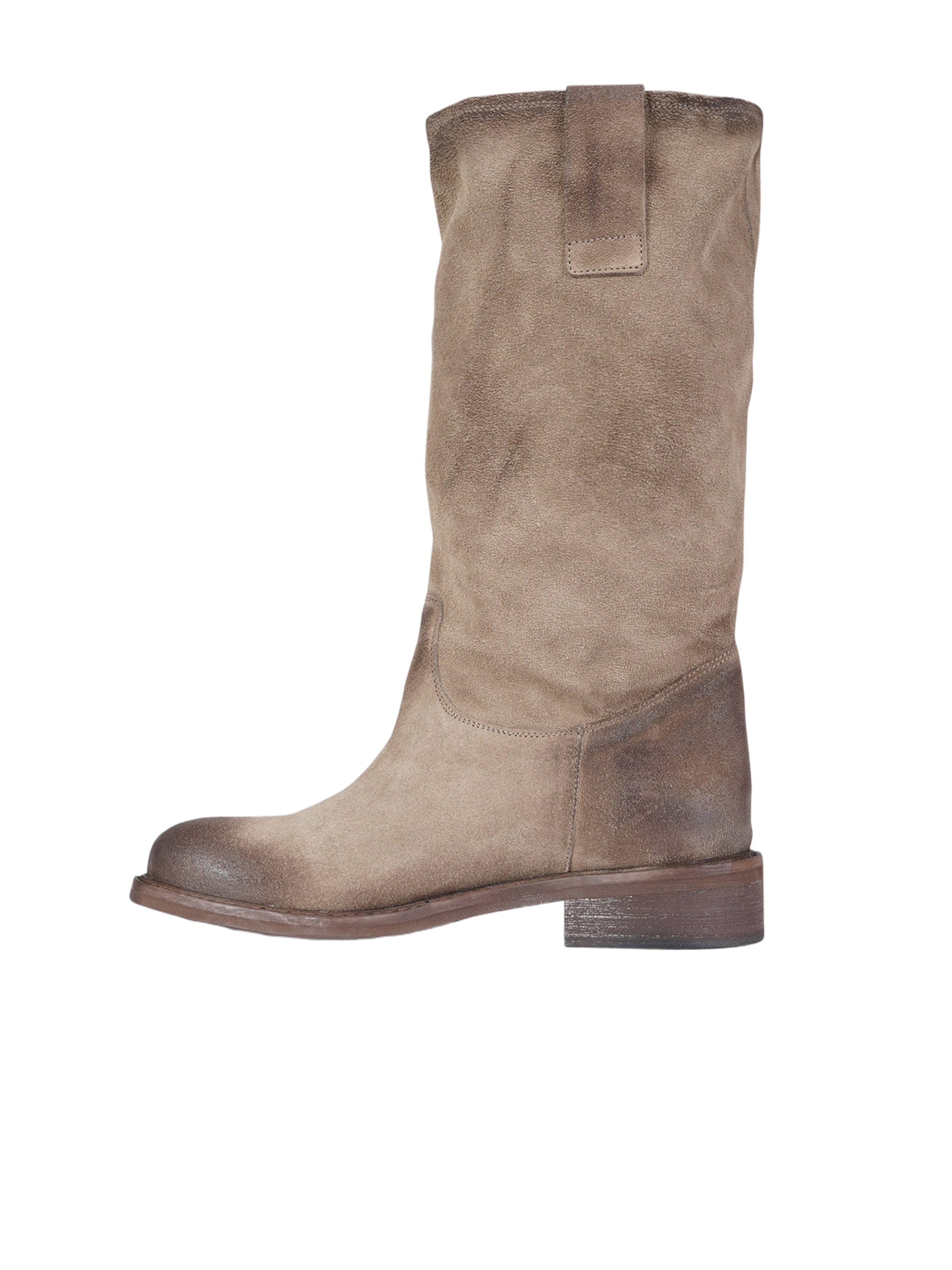 Boots di GISEL MOIRE in beige: frontale