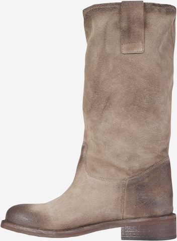 Boots di GISEL MOIRE in beige: frontale