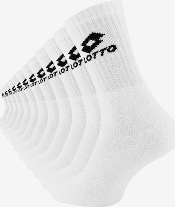 LOTTO Sportsokken in Wit: voorkant