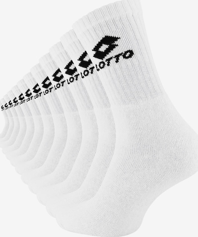 LOTTO Sportsocken in 39-42 in schwarz / weiß, Produktansicht