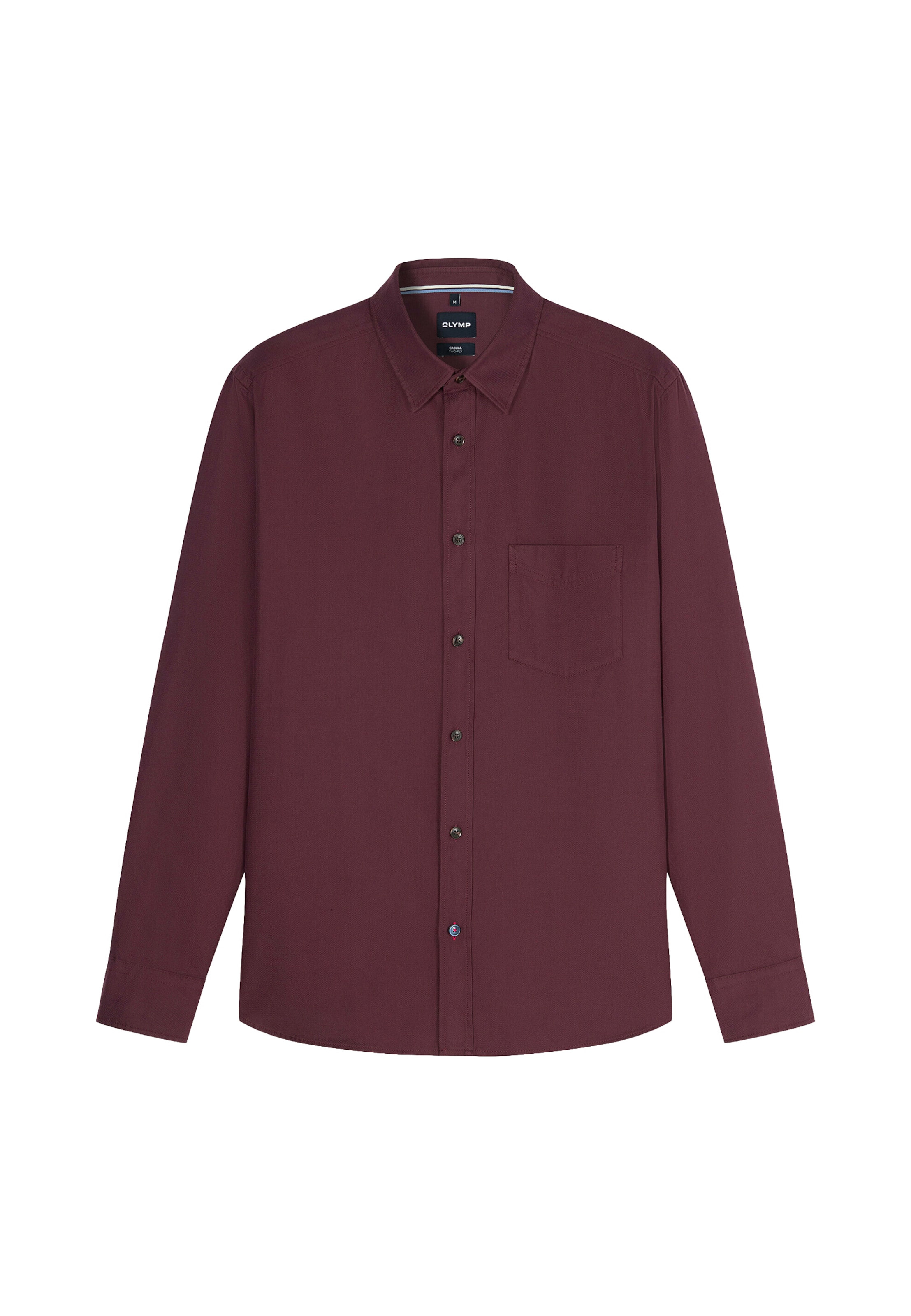 Camicia in S OLYMP di colore bordeaux, Visualizzazione prodotti