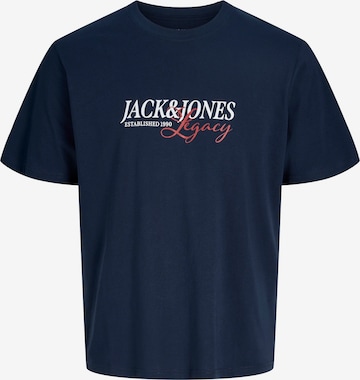 Maglietta 'JJJADE' di Jack & Jones Plus in blu: frontale