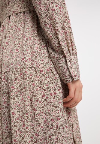 DreiMaster Vintage Košeľové šaty - Béžová