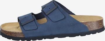 DR. BRINKMANN Pantolette 'Bonillo' in Blau: Vorderseite