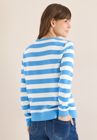 CECIL Sweatshirt in Blau