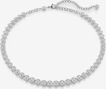 Swarovski Ketting in Zilver: voorkant