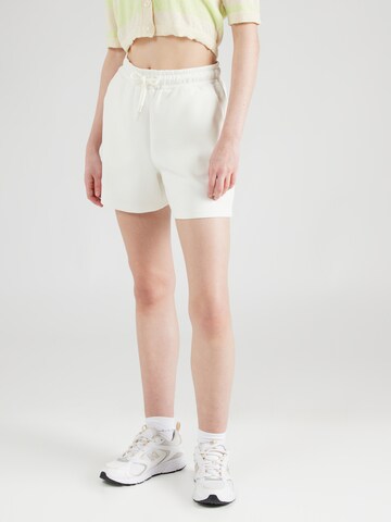 ONLY PLAY Regular Workout Pants 'ONPLOUNGE' in White: front