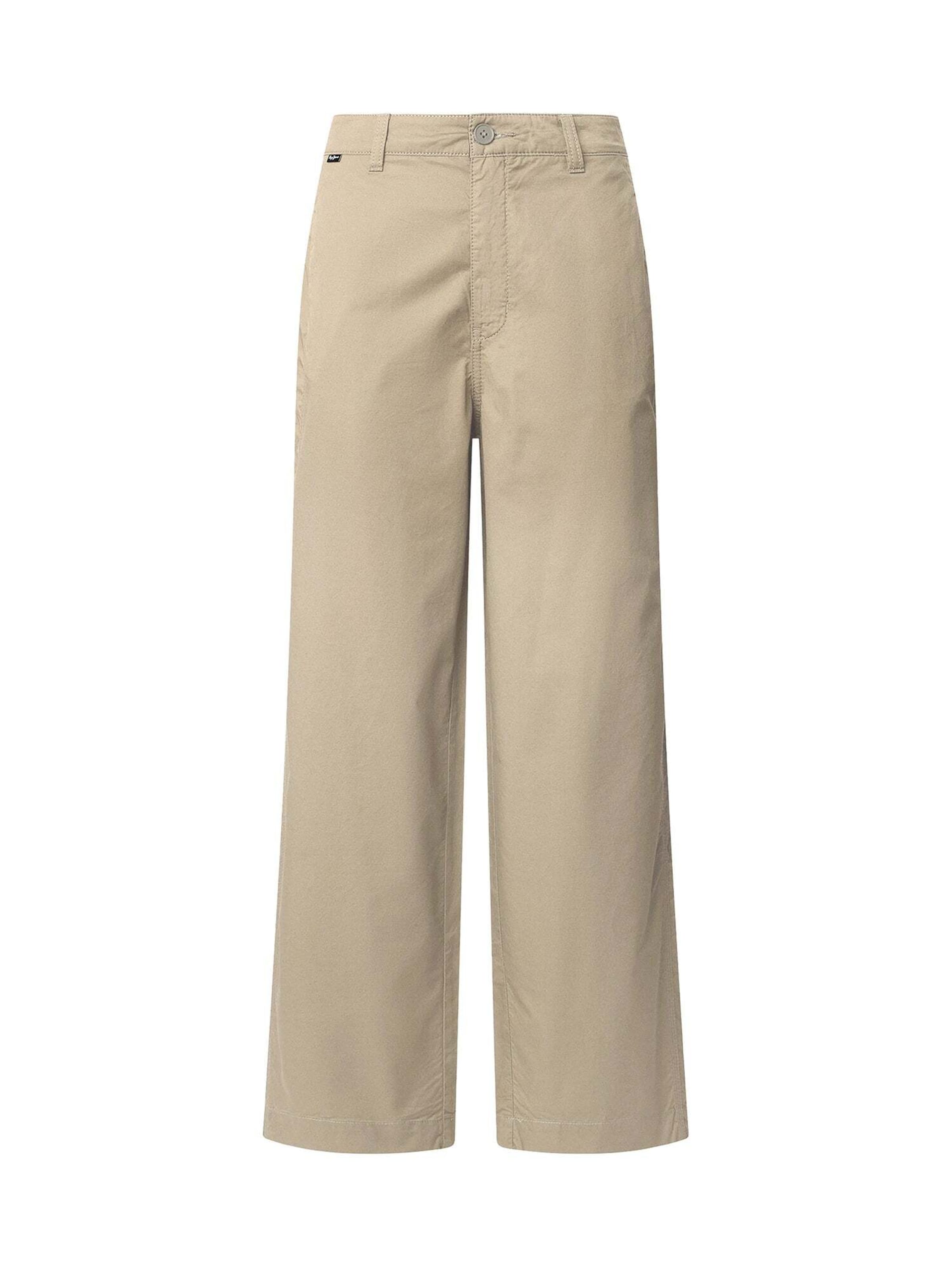 Loosefit Pantalon 'Gina' Pepe Jeans en beige : devant