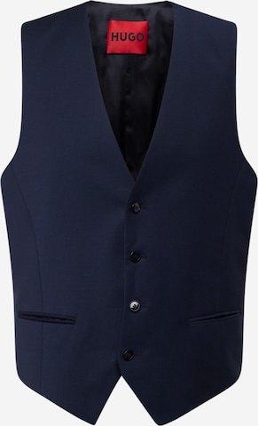 HUGO Gilet 'Vin' in Blauw: voorkant