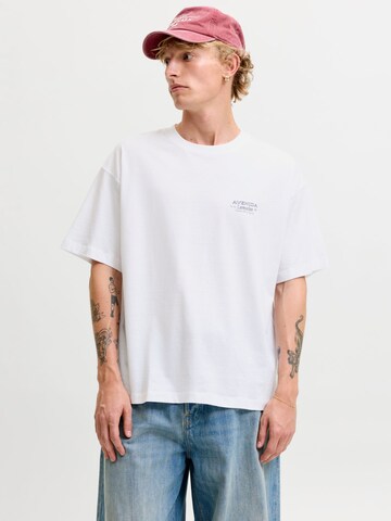 JACK & JONES Shirt 'JORAtocha' in Wit