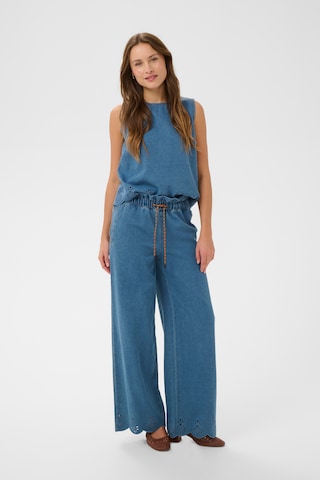 SAINT TROPEZ Regular Broek in Blauw