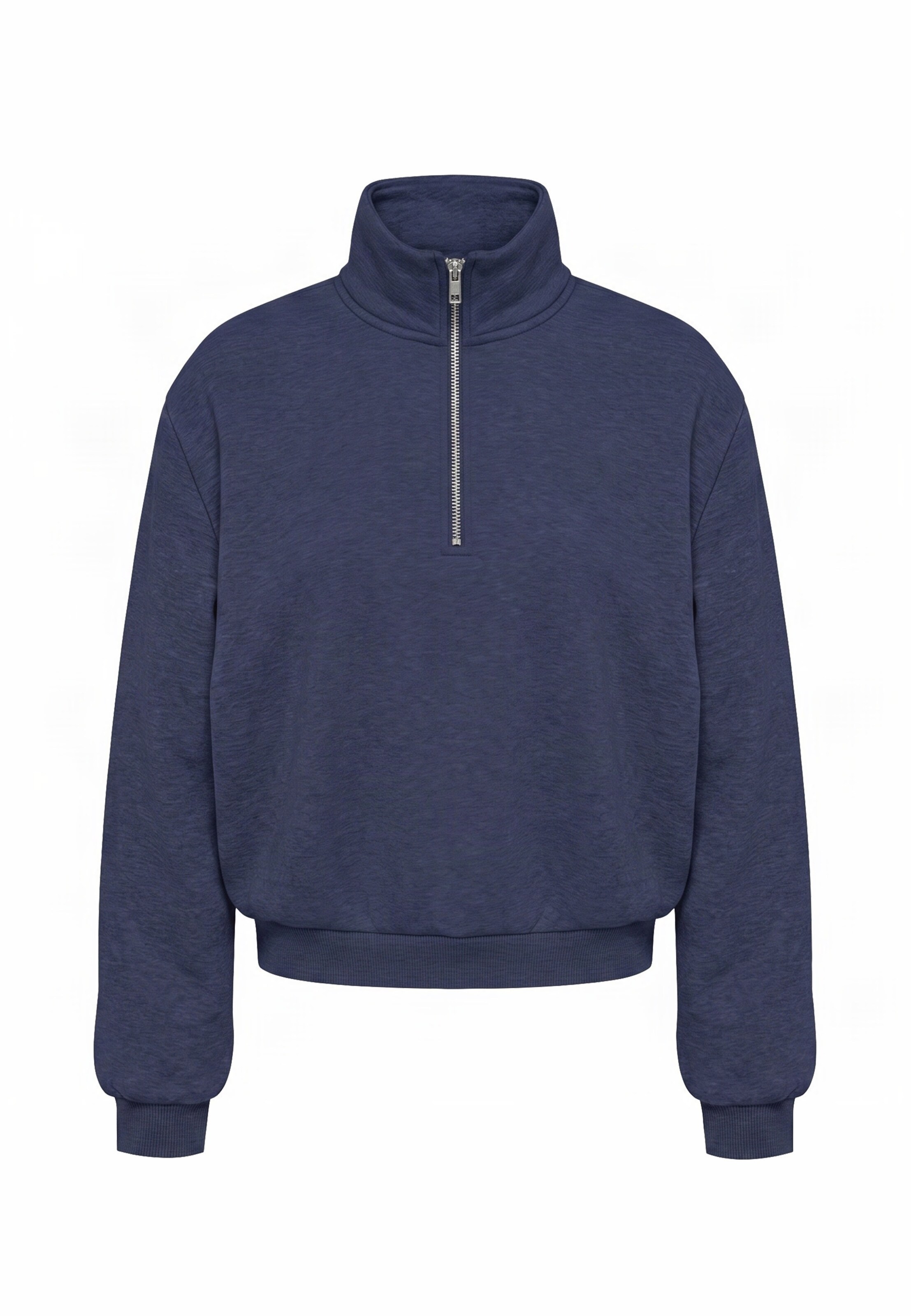 Urban Classics Sweatshirt in Blauw: voorkant