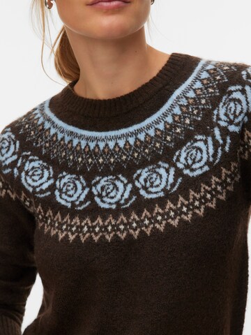 VERO MODA Свитер 'VMSIMONE' в Коричневый