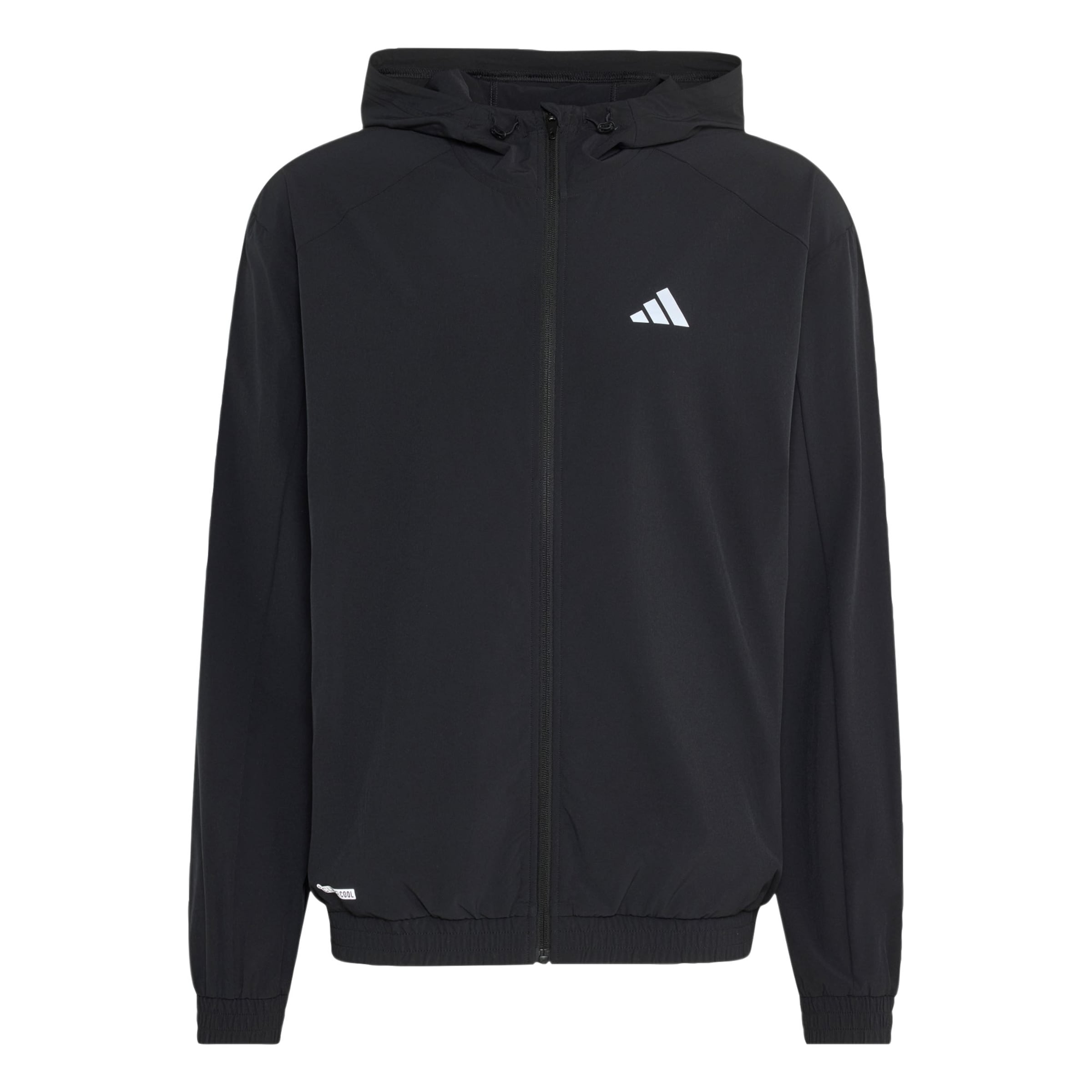 Giacca per l'allenamento 'Tech Apparel' di ADIDAS PERFORMANCE in nero: frontale
