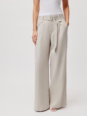 LeGer by Lena Gercke Wide Leg Hose 'Guya Tall' in Beige: predná strana