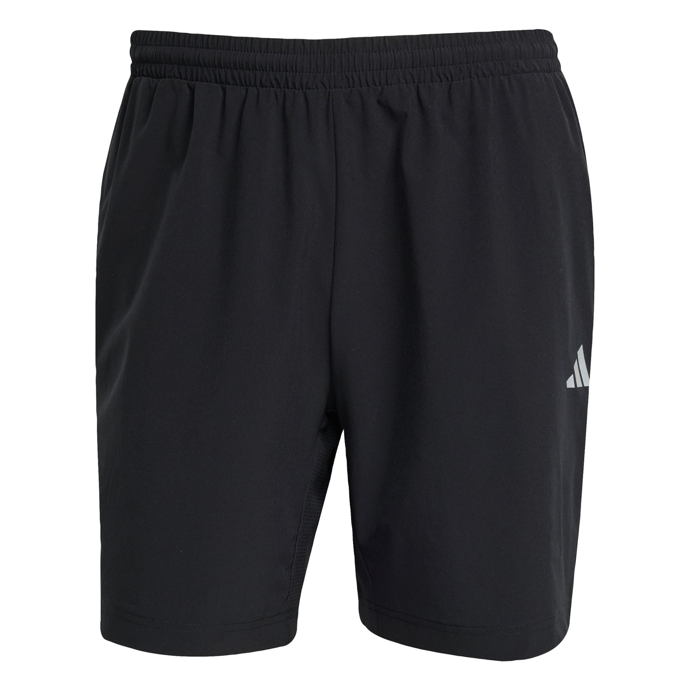 ADIDAS PERFORMANCE Loose fit Sports trousers 'Tech Apparel' in Black: front