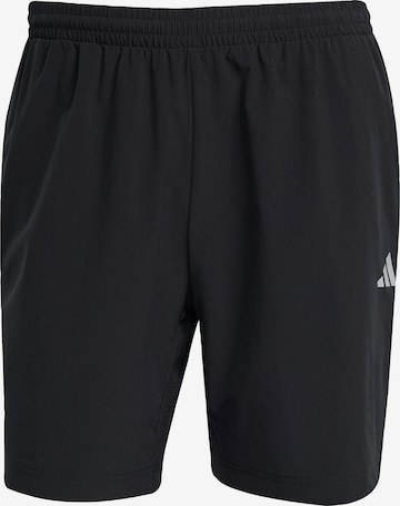 Loosefit Pantalon de sport 'Tech Apparel' ADIDAS PERFORMANCE en noir : devant