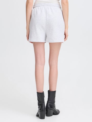 ICHI Regular Trousers 'ICHSkyla Sho' in Grey