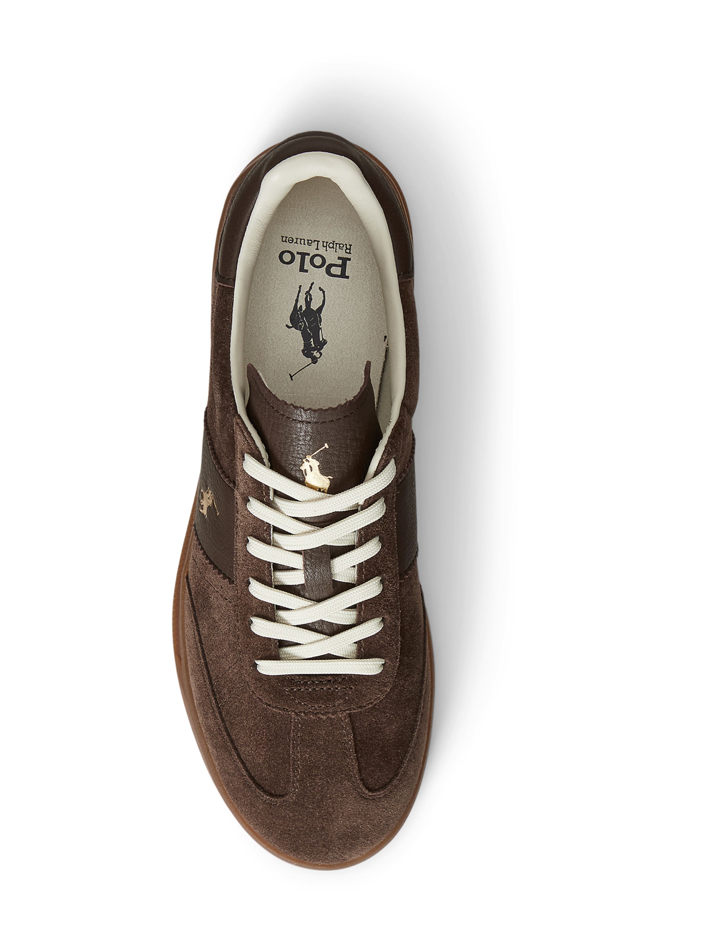 Polo Ralph Lauren Tenisky 'HRT AERA' – hnědá