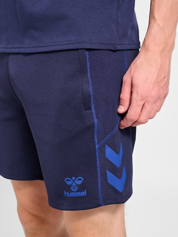 Hummel Regular Sportbroek 'Move 2.0' in Blauw