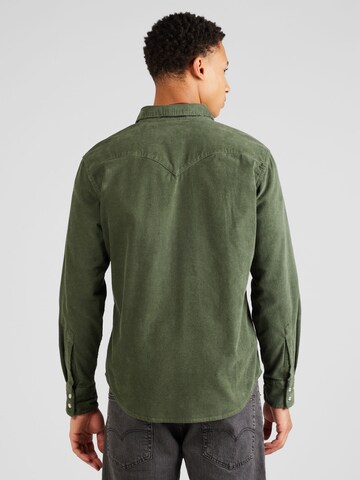 LEVI'S ® - Regular Fit Camisa 'Barstow Western' em verde