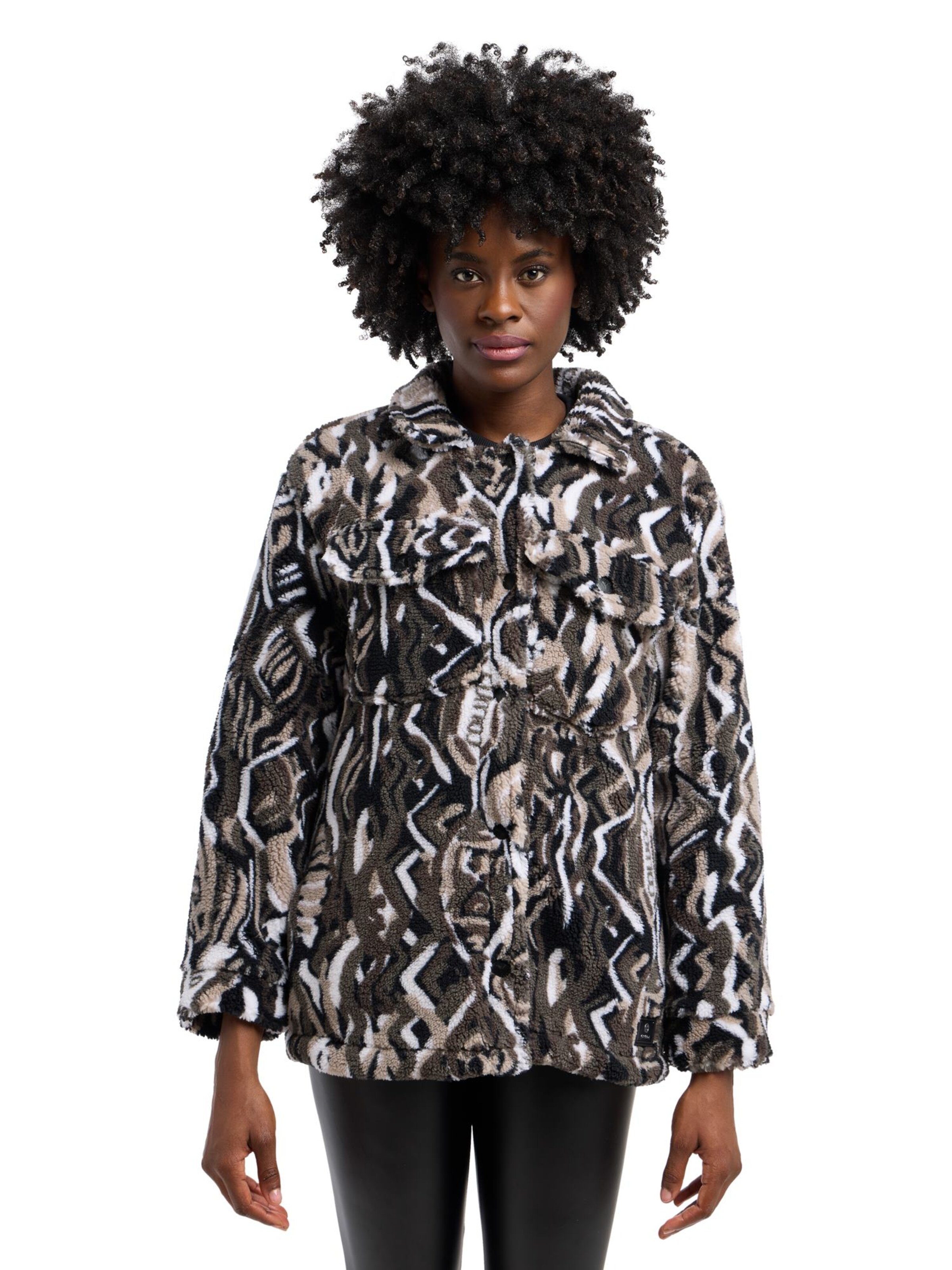 Carlo Colucci Sweatjacke 'Dirler' in Schwarz