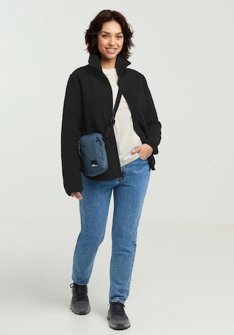 JACK WOLFSKIN Funktionsfleecejacke in Schwarz