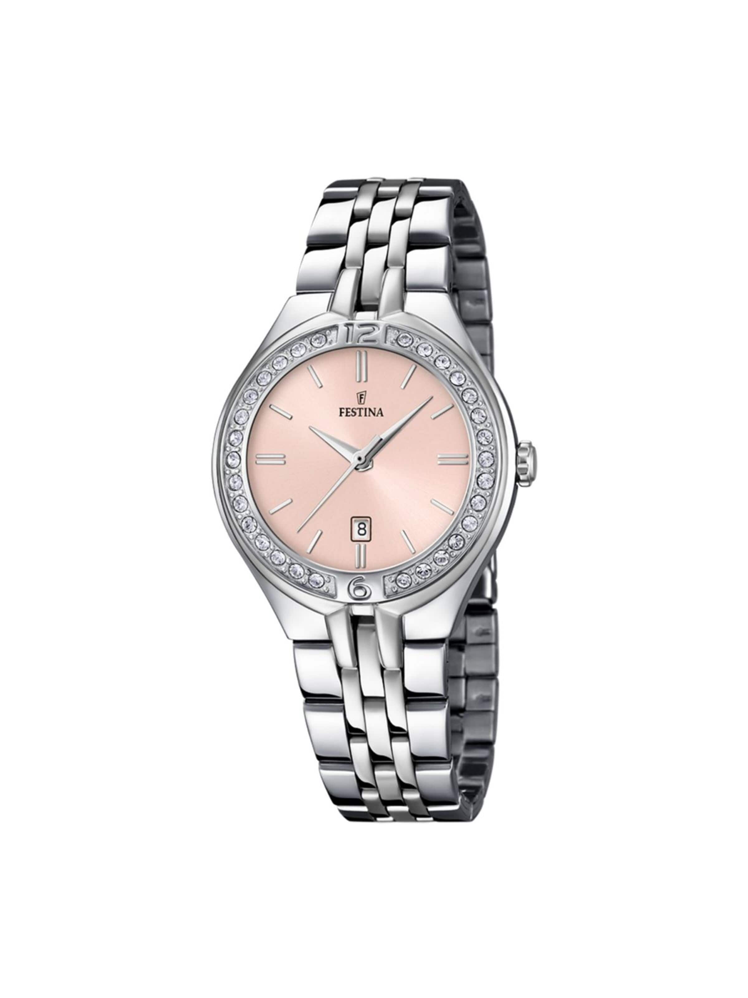 FESTINA Analog Watch 'Mademoiselle' in Pink: front