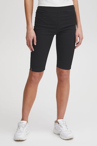 Oxmo Skinny Pants 'Ditrine' in Black: front