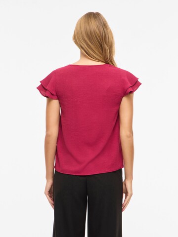 VILA Blouse 'VISpencer' in Pink