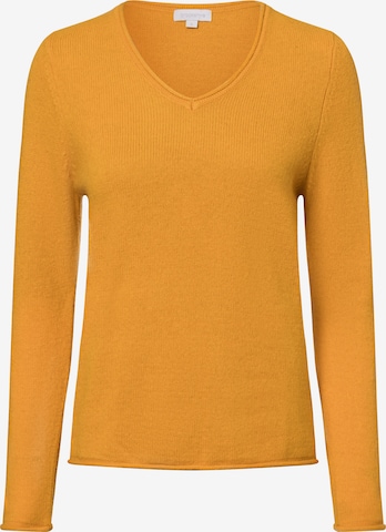 Brookshire Trui in Geel: voorkant