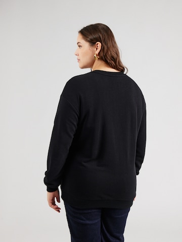 ONLY Carmakoma Sweatshirt 'Carkrissy' in Black
