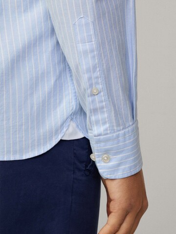 Hackett London Regular Fit Hemd in Blau