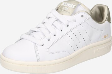 K-SWISS - Sapatilhas baixas 'Lozan Klub' em branco: frente