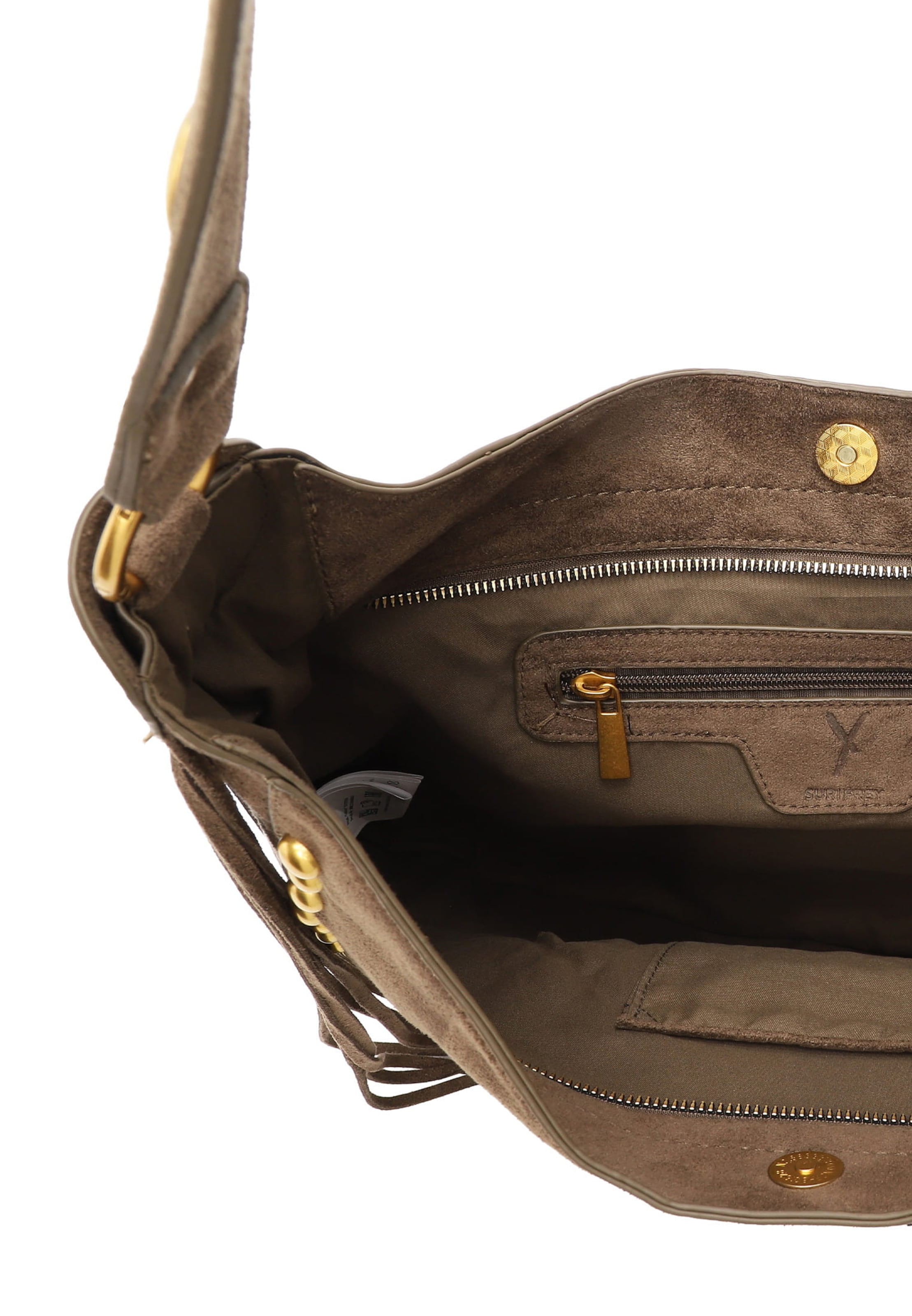 Borsa a sacco 'Elly' di Suri Frey in verde