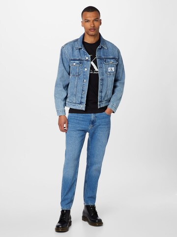 Veste mi-saison Calvin Klein Jeans en bleu