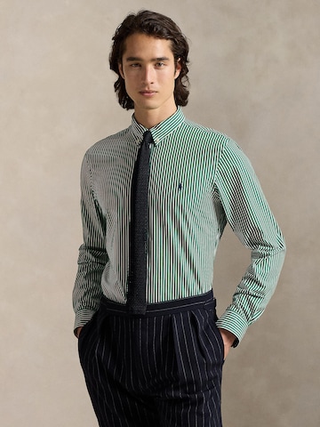 Polo Ralph Lauren Slim fit Üzleti ing - zöld: elől